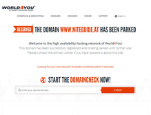 Tablet Screenshot of niteguide.at